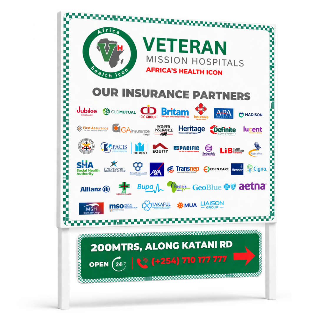 roadside signage vetran mission hospital project websitekali.co.ke